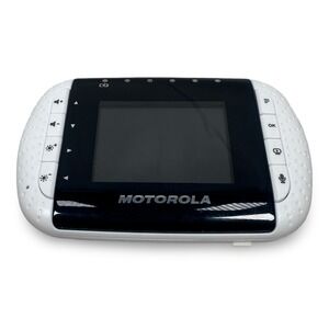 Motorola MBP33PU Parent Unit Baby Monitor Replacement White Black Untested